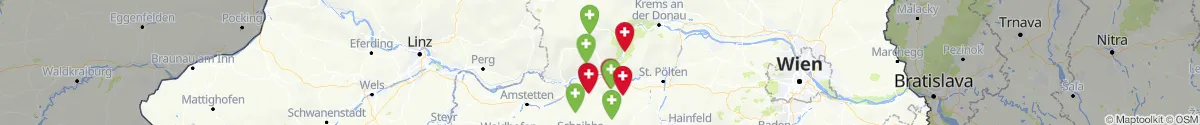 Map view for Pharmacies emergency services nearby Weiten (Melk, Niederösterreich)